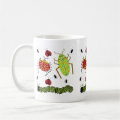 Mug Littlebeane branche la fourmi sur table d'écoute (Gauche)