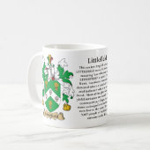 Mug Littlefield, l'origine, la signification et la (Devant gauche)