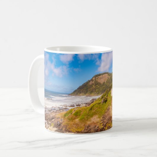 Mug Littoral | Chasme de Cook, Yachat, Oregon (Devant gauche)
