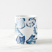 Mug littoral chic indigo bleu marine (Centre)