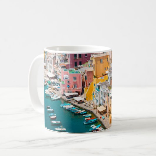 Mug Littoral | Naples Italie (Devant gauche)