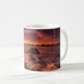 Mug Littoral | Sunset Pacific Grove Carmel California (Devant droit)