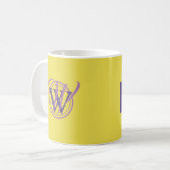 Mug Live Abondamment John 10:10 Yellow Custom Scriptur (Devant gauche)