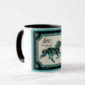 Mug Live Comme Quelqu'Un A Laissé La Porte Ouverte (Devant gauche)