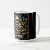 Mug Live For Music – Music Devotion Life (Devant droit)