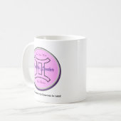 Mug Live Free and Fearless (Devant gauche)