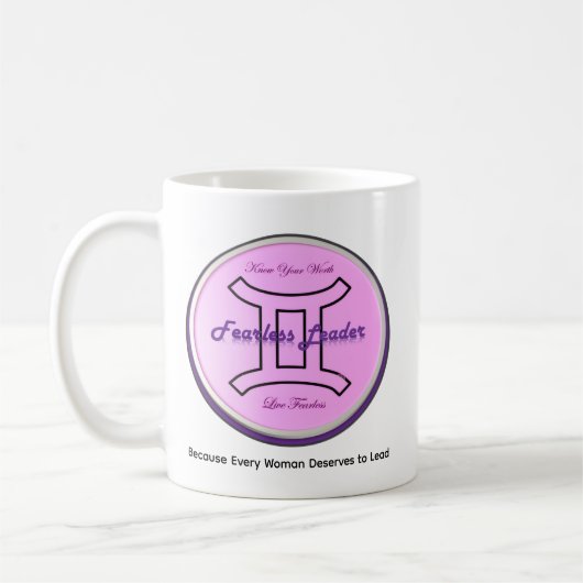 Mug Live Free and Fearless (Gauche)