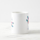 Mug Live Freely - Dragonfly Colorful Inspirational (Centre)