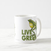 Mug Live Green (Devant droit)