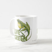 Mug Live Green (Devant gauche)