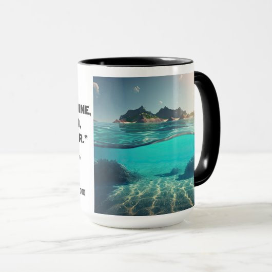 Mug Live in the Sunshine Emerson Cote (Devant droit)