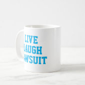 Mug Live Lauder Lawsuit Funny Lawyer Don (Devant gauche)