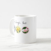 Mug Live.Laugh.Love. (Devant gauche)