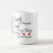 MUG LIVE LAUGH LOVE  (Devant gauche)
