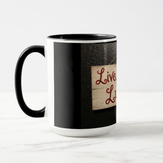 Mug Live, Laugh, Lucifer (Gauche)