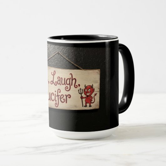 Mug Live, Laugh, Lucifer (Devant droit)