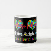 Mug Live Love Accepter Sensibilisation sur l'autisme M (Centre)