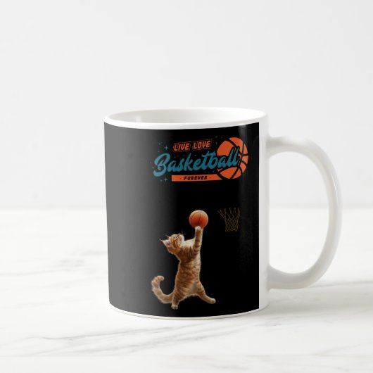 Mug Live Love Basketball Forever (Droite)