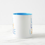 Mug Live Love Latke Hanoukka Design (Centre)