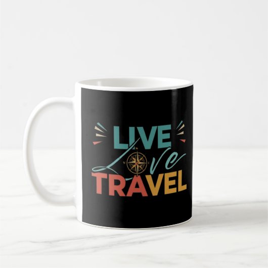 Mug Live Love Travel Tee (Gauche)