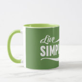 Mug Live Simply Typographie (Gauche)