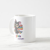 Mug Live With Pride - Rainbow Cat LGBTQ Pride (Devant gauche)