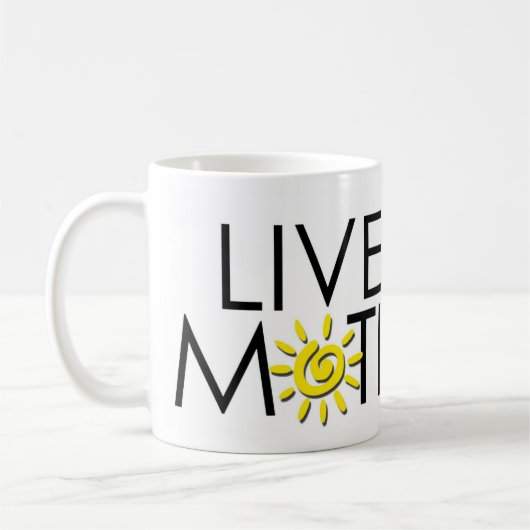 Mug LiveAndMotivate.com (Gauche)
