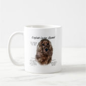 Mug Liver Anglais Cocker Histoire Espagnole (Gauche)
