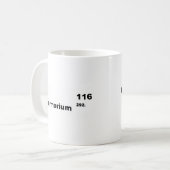 Mug livermorium (Devant gauche)
