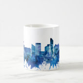 Mug Liverpool Angleterre Skyline Blue (Centre)