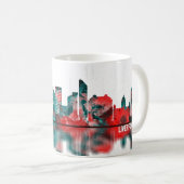 Mug Liverpool England Skyline (Devant droit)