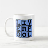 Mug Liverpool, ville d'Angleterre (Gauche)