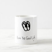 Mug Livin la bonne vie, bascules électroniques (Centre)