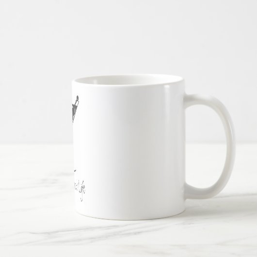Mug Livin la bonne vie, Martini (Droite)