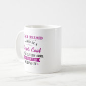 Mug Livraison de pizza fille le tuer (Devant gauche)