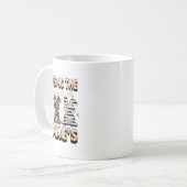 Mug Livraison des lapins les plus mignons Travail et a (Devant gauche)