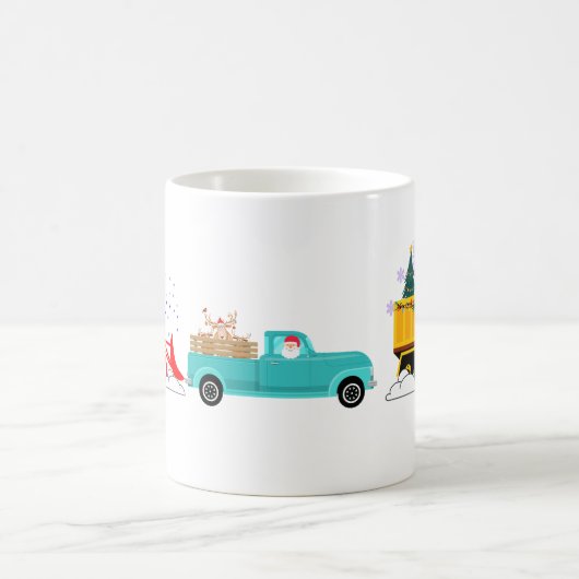 Mug Livraisons père Noël (Centre)