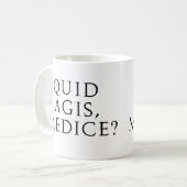 Mug Livre Agis, Medice ? (Devant gauche)