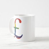 Mug Livre arc-en-ciel (Devant gauche)