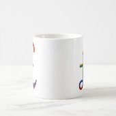 Mug Livre arc-en-ciel (Centre)