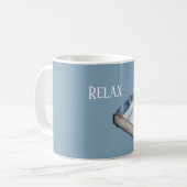 Mug Livre Blue Relax (Devant gauche)