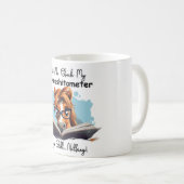 Mug Livre De Cheval Laissez-Moi Vérifier Mon Giveashit (Devant droit)