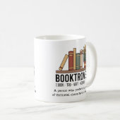 Mug Livre de définition de dictionnaire de trot (Devant droit)