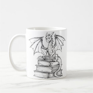 Mug Livre de lecture Dragon