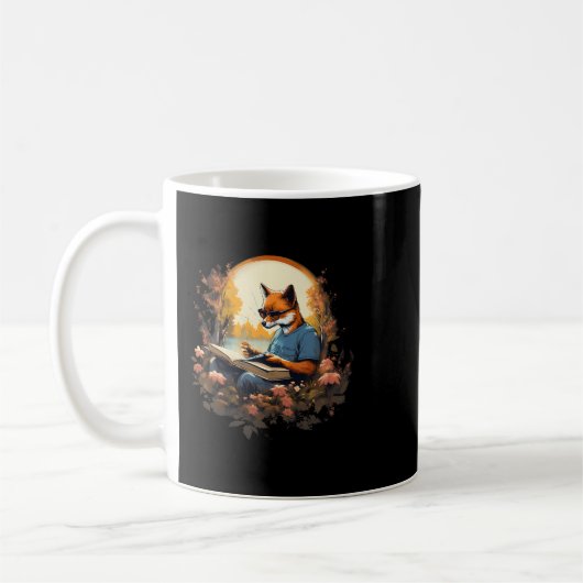 Mug Livre de lecture Fox Outdoor (Gauche)
