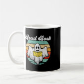 Mug Livre de lecture Ghost Vintage (Gauche)