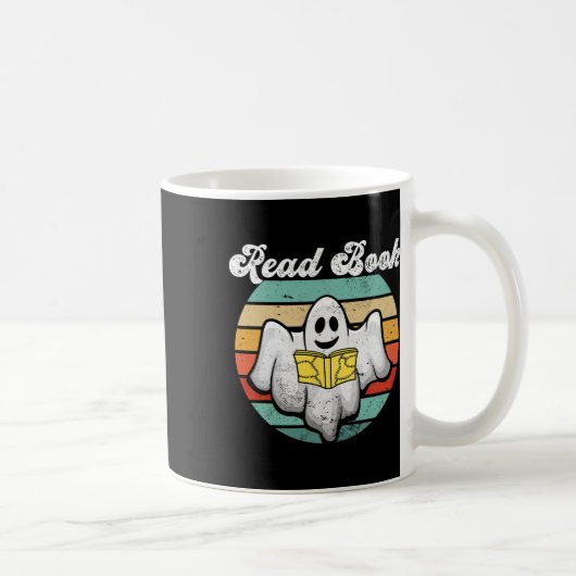 Mug Livre de lecture Ghost Vintage (Droite)