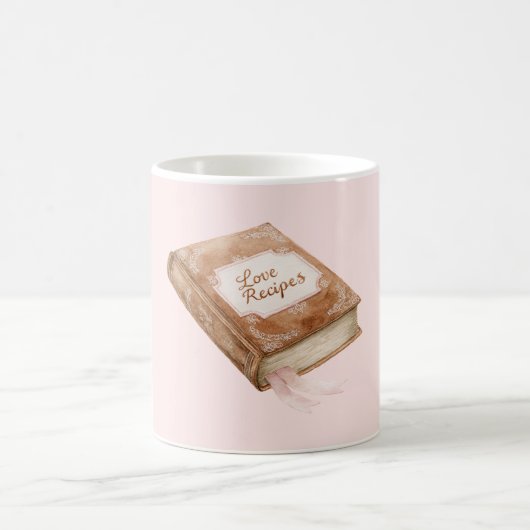Mug Livre de recettes d'amour (Centre)