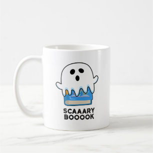 Mug Livre d'exposition Funny Ghost Livre Pun