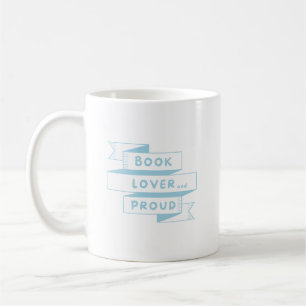 Mug Livre Lover et Prouve Pastel Blue Retro